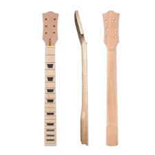 New Guitar Neck Mahogany Maple Fretboard 22Fret 24.75inc Bolt On NICE Inlay