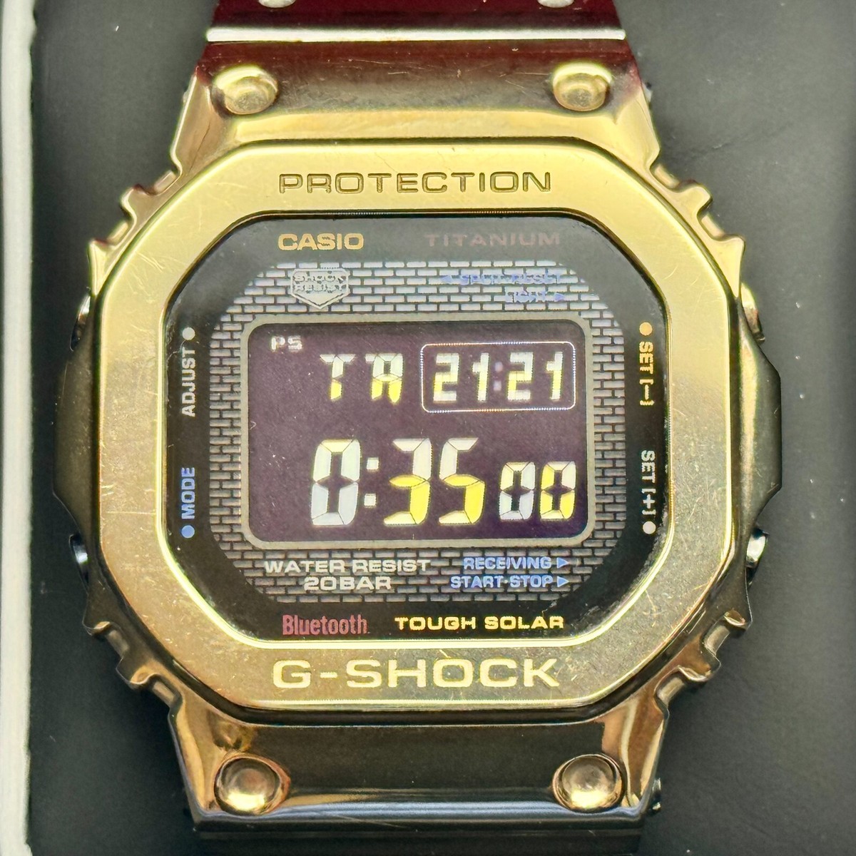 美品〓カシオ G-SHOCK GMW-B5000TR-9JR 限定　レア　爆安 ♫ Over【GMW-B5000TR-9JR】The Rainbow ♫ | 欲しいっなかいし