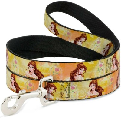 Belle Dog Leash feet W Beauty Beast Nylon