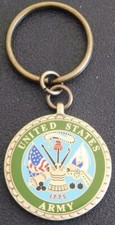 United States Army Commemorative Key Ring High Quality Made In USA