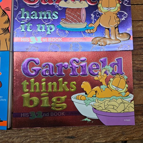 Vintage Jim Davis Lot Of 36 Garfield Fat Cat Books (#1-33) Paperback Comic Books - Picture 18 of 19