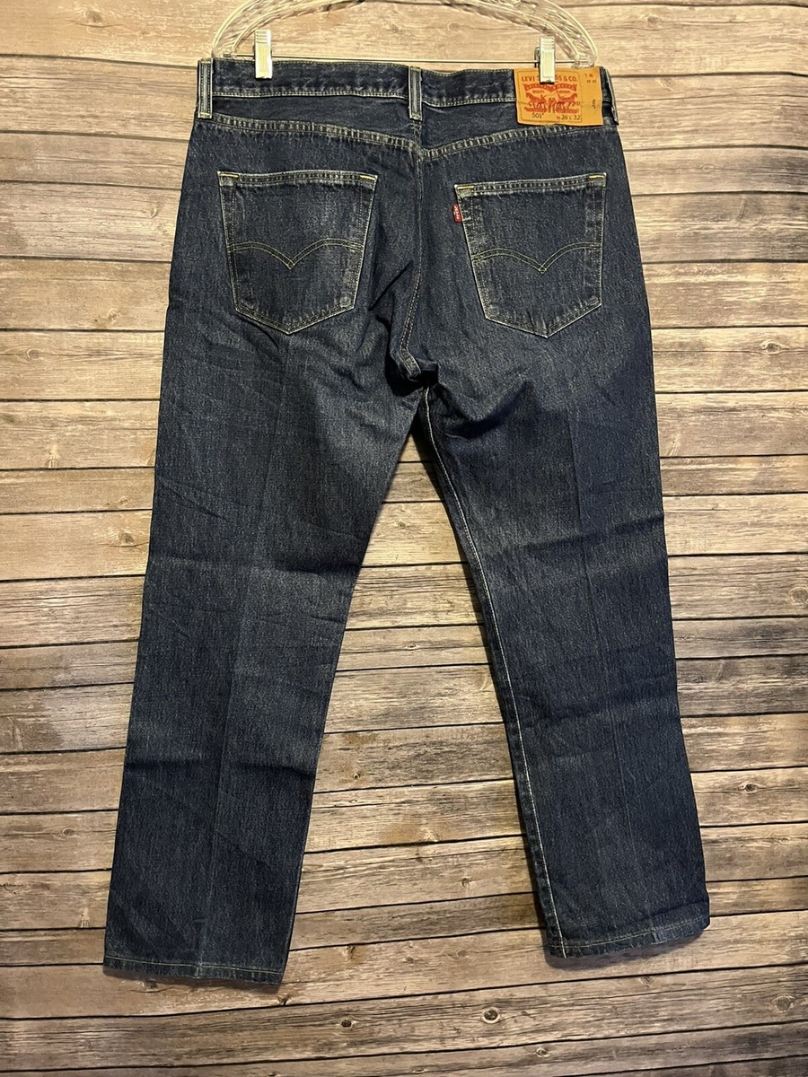 Intimate allocation Waist Levis 501 Mens Jeans Size 36 X 32 Blue Denim Straight Leg Button Fly Dark Wash | eBay Intimate allocation Waist Levis 501 Mens Jeans Size 36 X 32 Blue Denim Straight Leg Button Fly Dark Wash | eBay