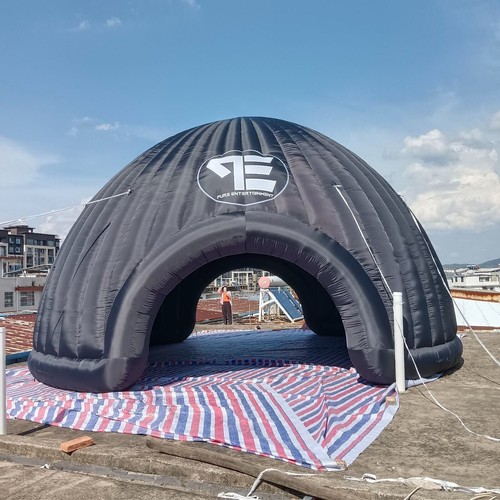 26.2ft Inflatable Dome Tent Igloo Disco DJ Booth Party Pavilion Tent Bar House - 第 11/24 張圖片