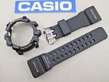Genuine Casio G-Shock Mudmaster GG-1000 GG1000 black resin watch band &amp; bezel