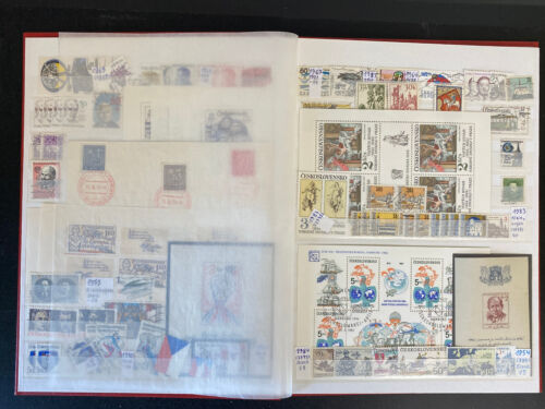 Tschechoslowakei Briefmarken Sammlung,GUT,Czechoslovakia stamps,GOOD - Bild 23 von 24