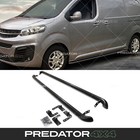 BLACK STEEL 3" SIDE BARS STEPS BARS FOR RENAULT TRAFIC VAUXHALL VIVARO SWB 01-14