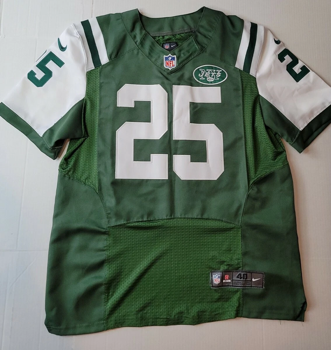 NIKE Elite Calvin Pryor New York Jets Authentic NFL Jersey Size 40 Med