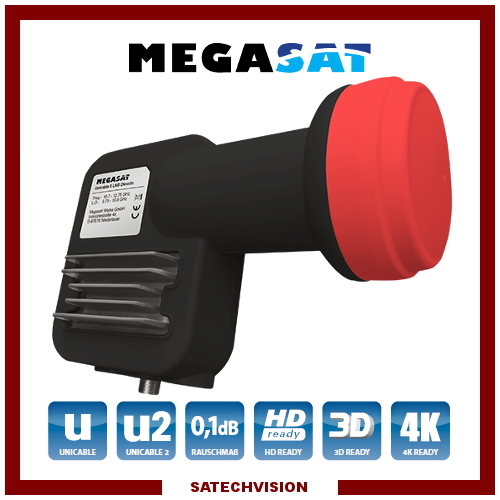 LNB Unicable II Megasat Diavolo convertisseur satellite SCR pour installation TV multi-pièces
