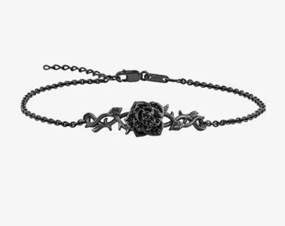 Pulsera Maléfica Diamantes Negros Joyería Fina Disney Foto 4 de 4