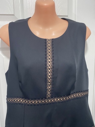 BCBG MAXAZRIA Black Mini Dress Size 10 - Picture 3 of 14