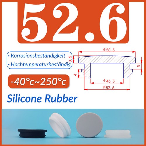 2.5mm-60.6mm Silicone Rubber Grommet Plug Bungs Cable Wiring Protect Bushes - Picture 59 of 63