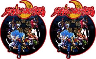 Mystic Warriors Arcade Side Art on Premium 3M Vinyl w/ Laminate 