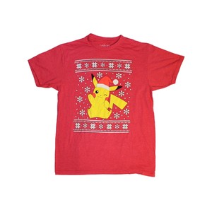 pikachu christmas shirt