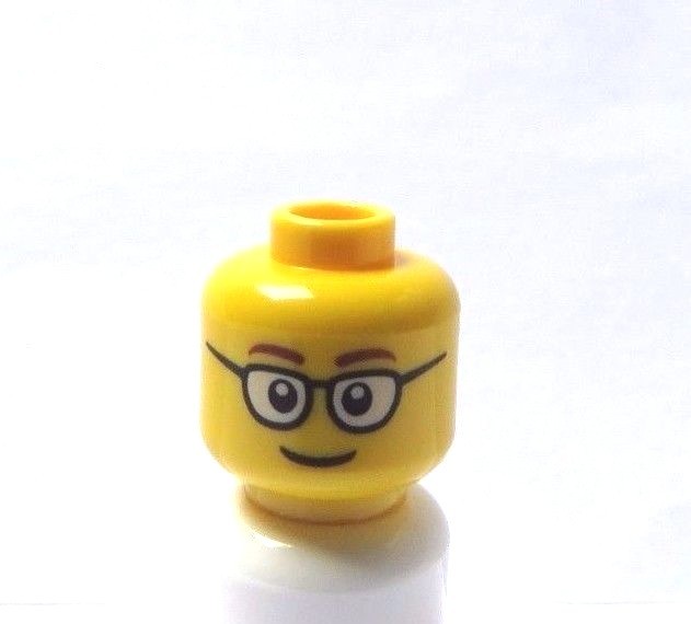lego head mustache