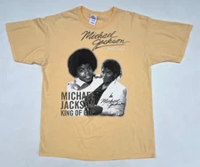 Michael Jackson Memorial 1958-2009 T-Shirt Gildan Ultra Cotton Size L