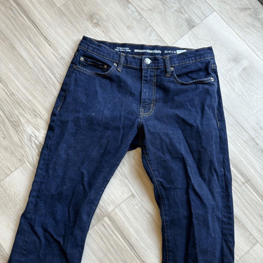 Amazon Essentials Dark Wash Bootcut Straight Leg … - image 2
