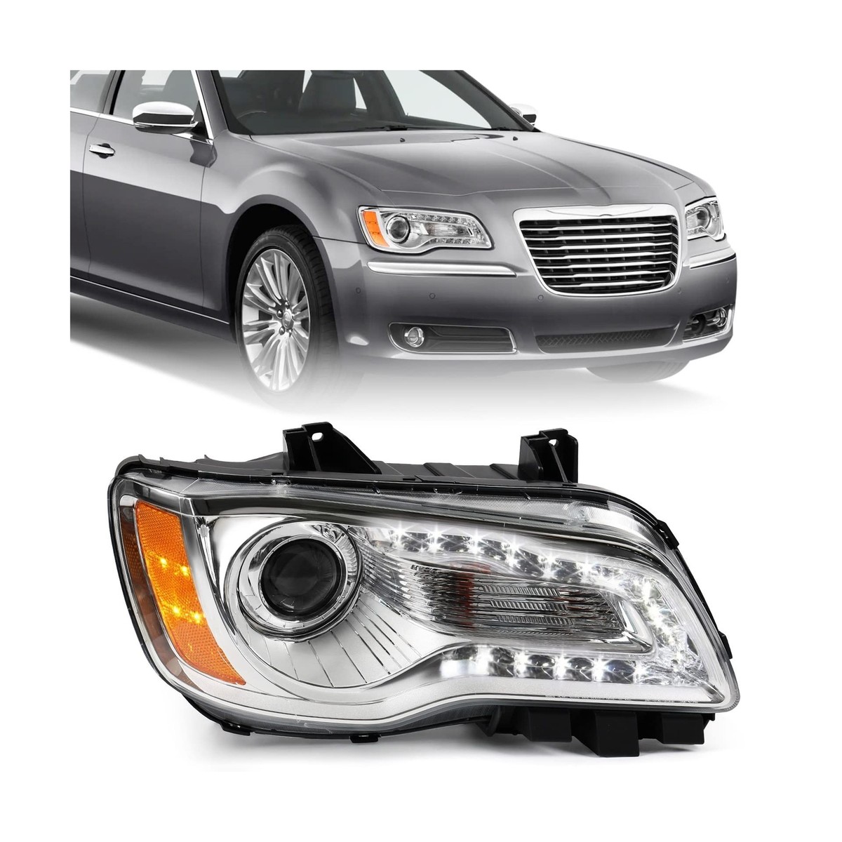 FIONE - FOR Chrysler 300/300C Headlight Assembly 2011 2012 2013