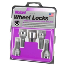 McGard Wheel Lock Bolt Set 4pk. (Cone Seat) M12X1.25 / 19mm Hex / 25.6mm Shank L