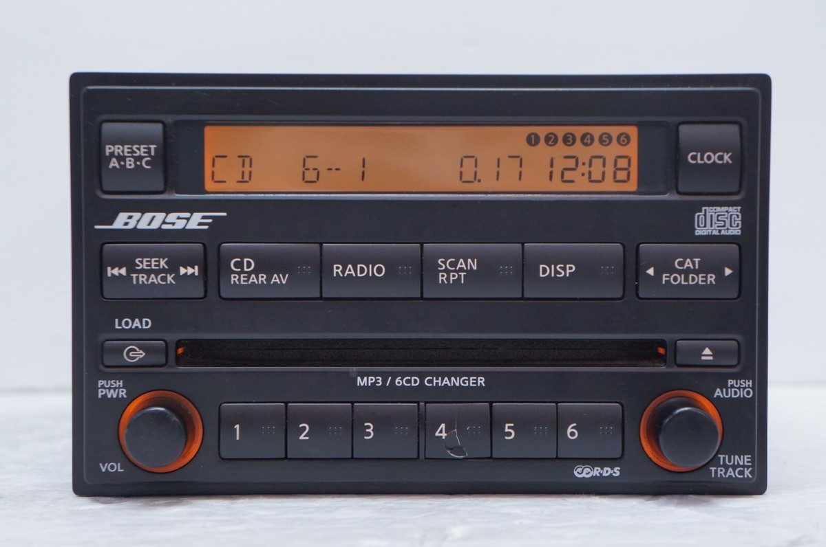 READ* 05-2007 Nissan Pathfinder Bose Disc CD Radio FM/AM OEM P/N