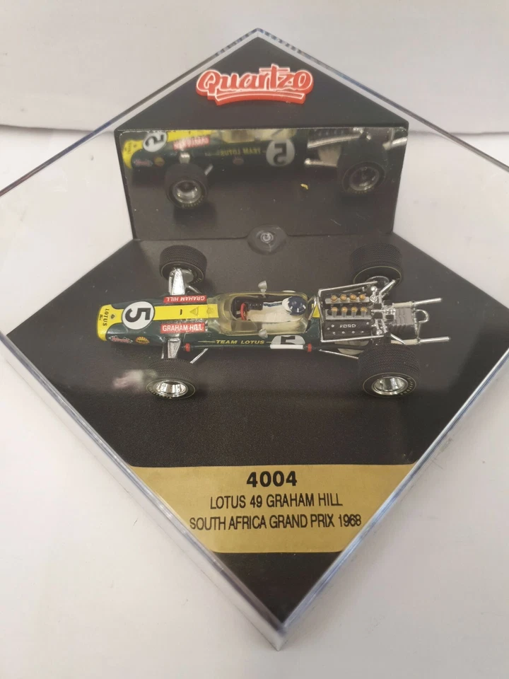 Cuarto 1:43 4004 Lotus 49 #5 Sudáfrica gp 1968 Graham Hill  Foto 2 de 4