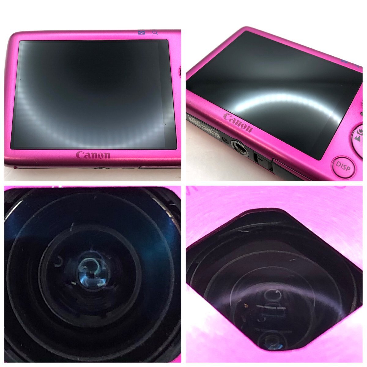Canon IXY400F pink English Language compact digital camera