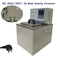 New 10L Laboratory Circulating Pump Heater 220V 300℃ Oil Bath Heating Circulator