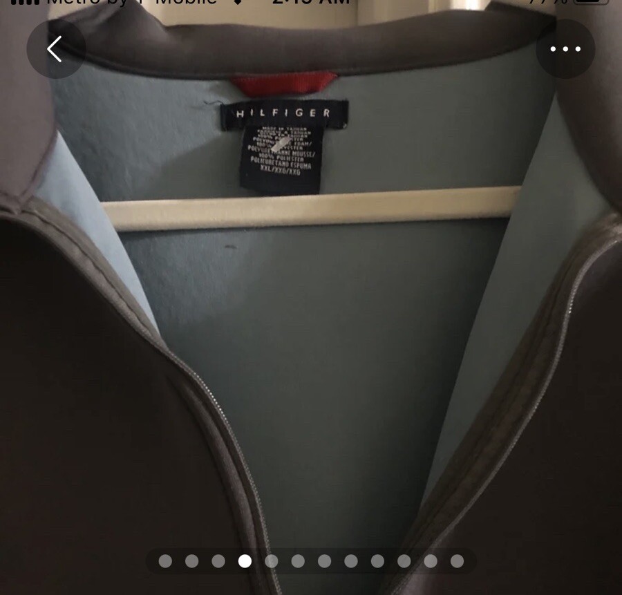 Hilfiger Jacket Polyester Pullover Great Conditio… - image 4