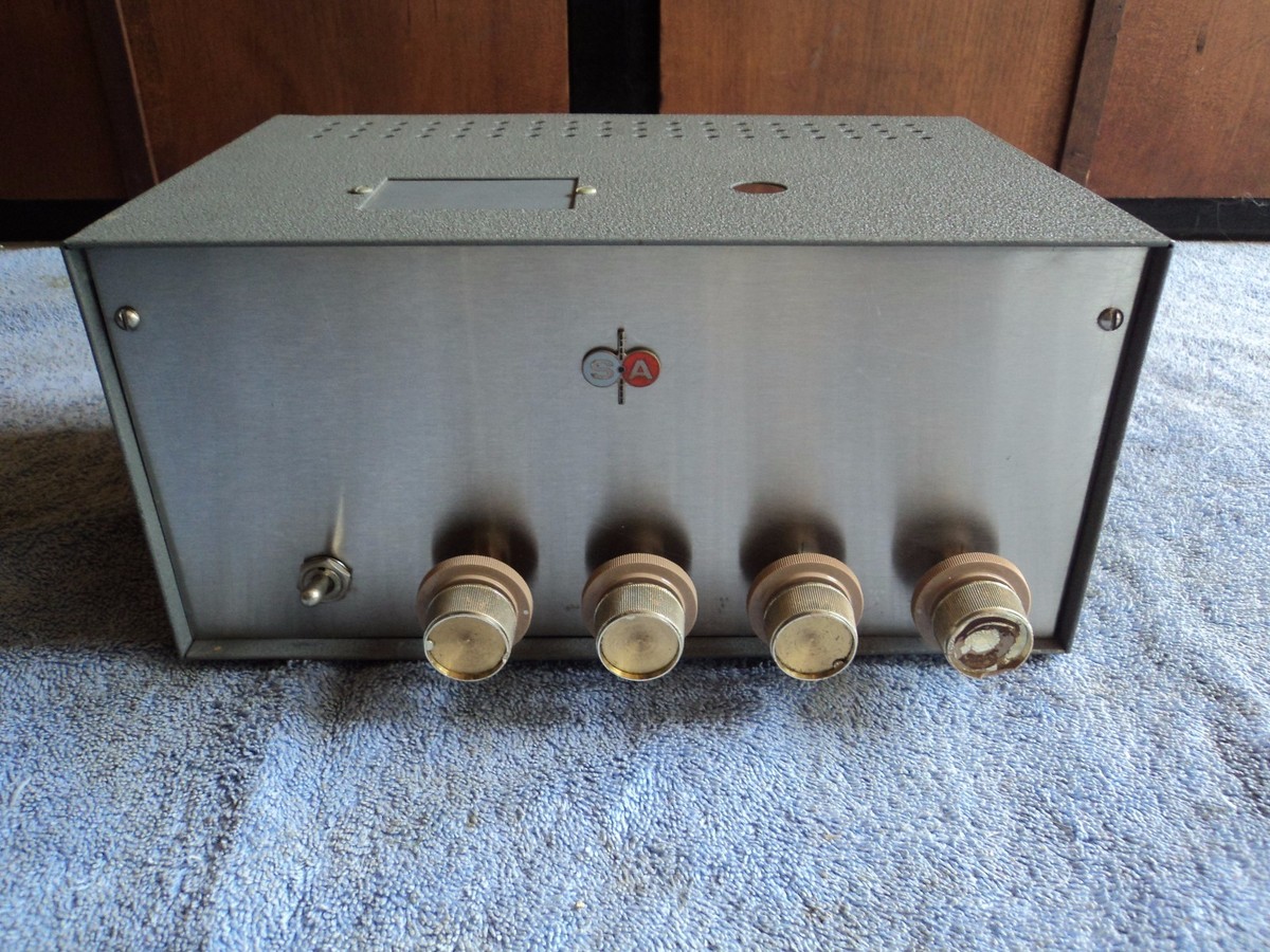 SINGLE ENDED 6BQ5 EL84 ADMIRAL STEREO SE TUBE AMPLIFIER PROJECT