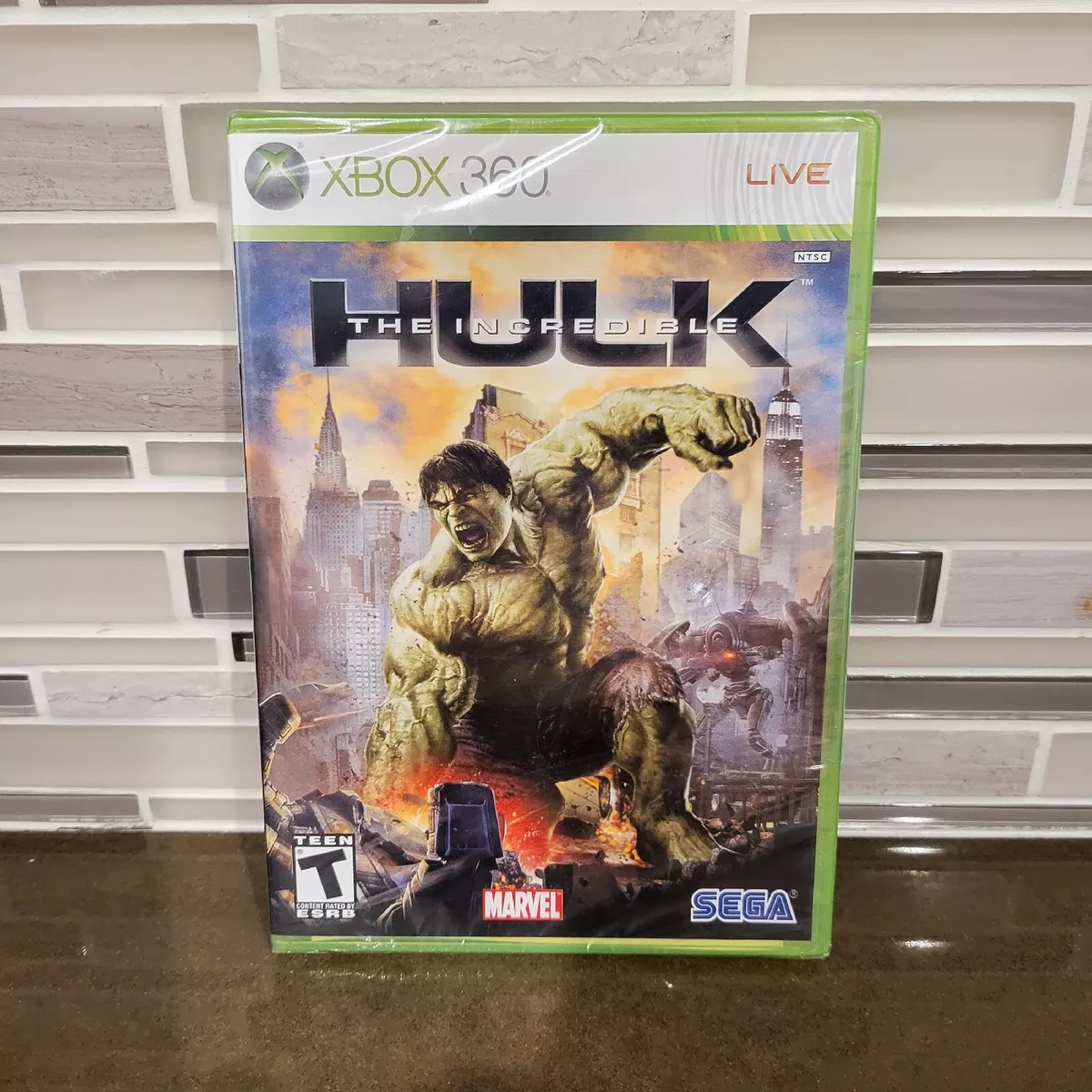 NEW SEALED The Incredible Hulk (Microsoft Xbox 360, 2008) Video Game Action