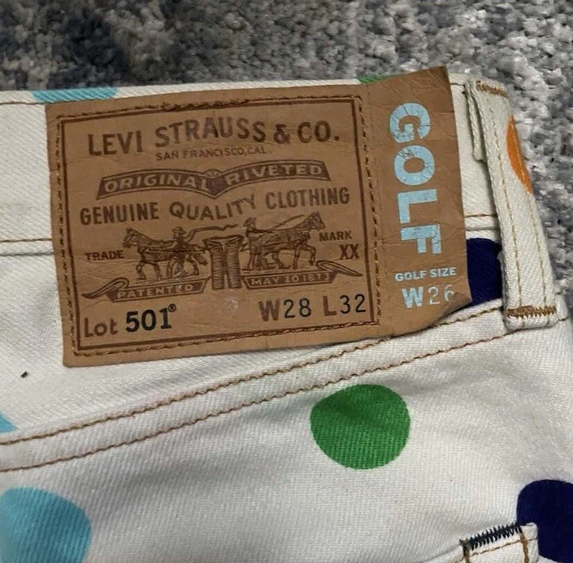 Levi's golf wang pants - Image 2 of 2