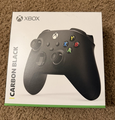 Xbox Carbon Black Wireless Controller for Xbox One & Xbox Series X|S