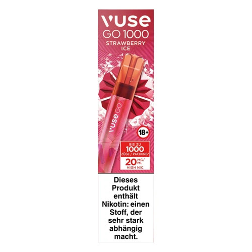 VUSE GO 1000 ZÜGE VAPE (E-SHISHA) 10% Rabatt Alle Sorten - Bild 8 von 16