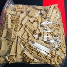 LEGO Bulk Building Bricks Lot 1Lb 12Oz of Tan Pieces     Tan1