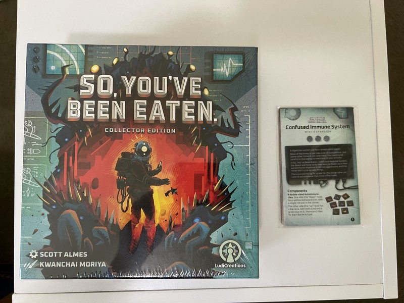 So, You've Been Eaten Kickstarter Collector Edition + Mini-Expansion, New Sealed