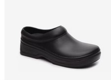 Klogs Springfield Black Slip-On Clogs US 8W Slip-Resistant Sole