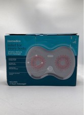 Homedics Dual Shiatsu Deluxe Pain Relief Portable Foot Massager With Heat