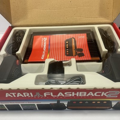 Atari Flashback 2 Classic Game Console 40 Built in Games 2 Controllers