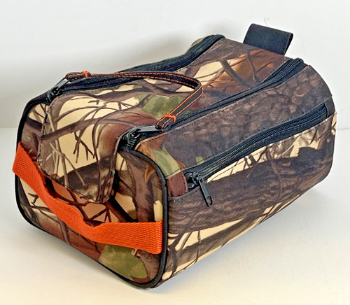 Small Camo Toiletry 3 Can Cooler Lunch Tool Fishing Hunting Bag Basics Brand