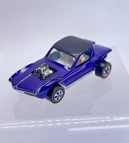 Vintage Hot Wheels Redline Python Purple US Base - EXCELLENT Condition, Minty!