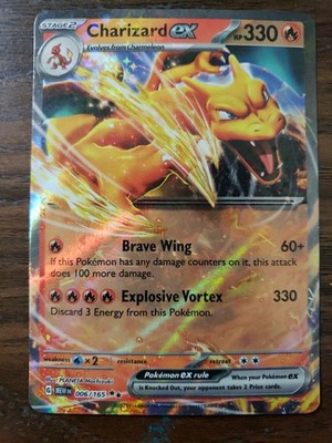 2023 POKEMON MEW EN-151 006 CHARIZARD EX