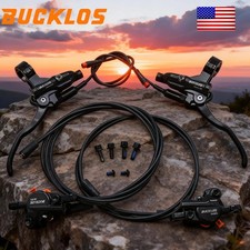 Bucklos Hydraulic Brake Frontrear 1100mm1800mm E-bike Aluminum 2pc 160mm Rotor