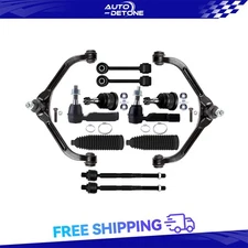 12X Front Upper Control Arm Ball Joints Tie Rod Kit For Jeep Liberty 2006-2007
