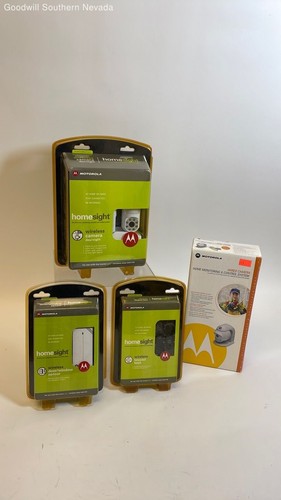 Motorola Mixed Lot Of Home Security Camera & Devices