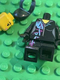 Wyldstyle Folded Hood Wild Style 70803 70810 70808 Movie LEGO&reg; Minifigure Figure