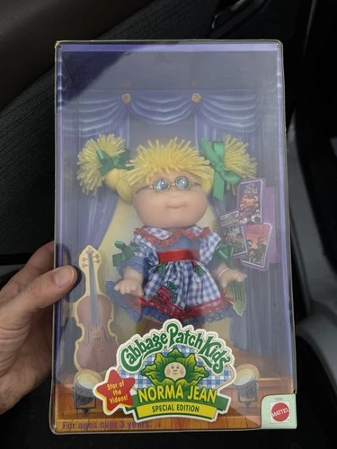 NIB! Vintage Cabbage Patch Kids Norma Jean Doll 1998 Special Edition NEW IN BOX