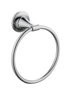 NEW Glacier Bay Constructor Towel Ring in Chrome 