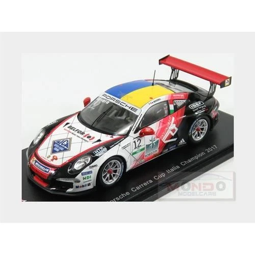1:43 Spark Porsche 911 991 GT3 #12 Champion Porsche Carrera Cup Italia 2017 SI006 Foto 2 de 2