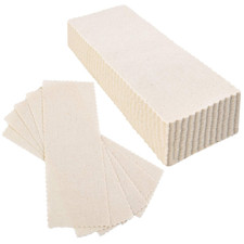 100 Pieces Body and Facial Muslin Strips for Hair Removal Natural Muslin Epilati