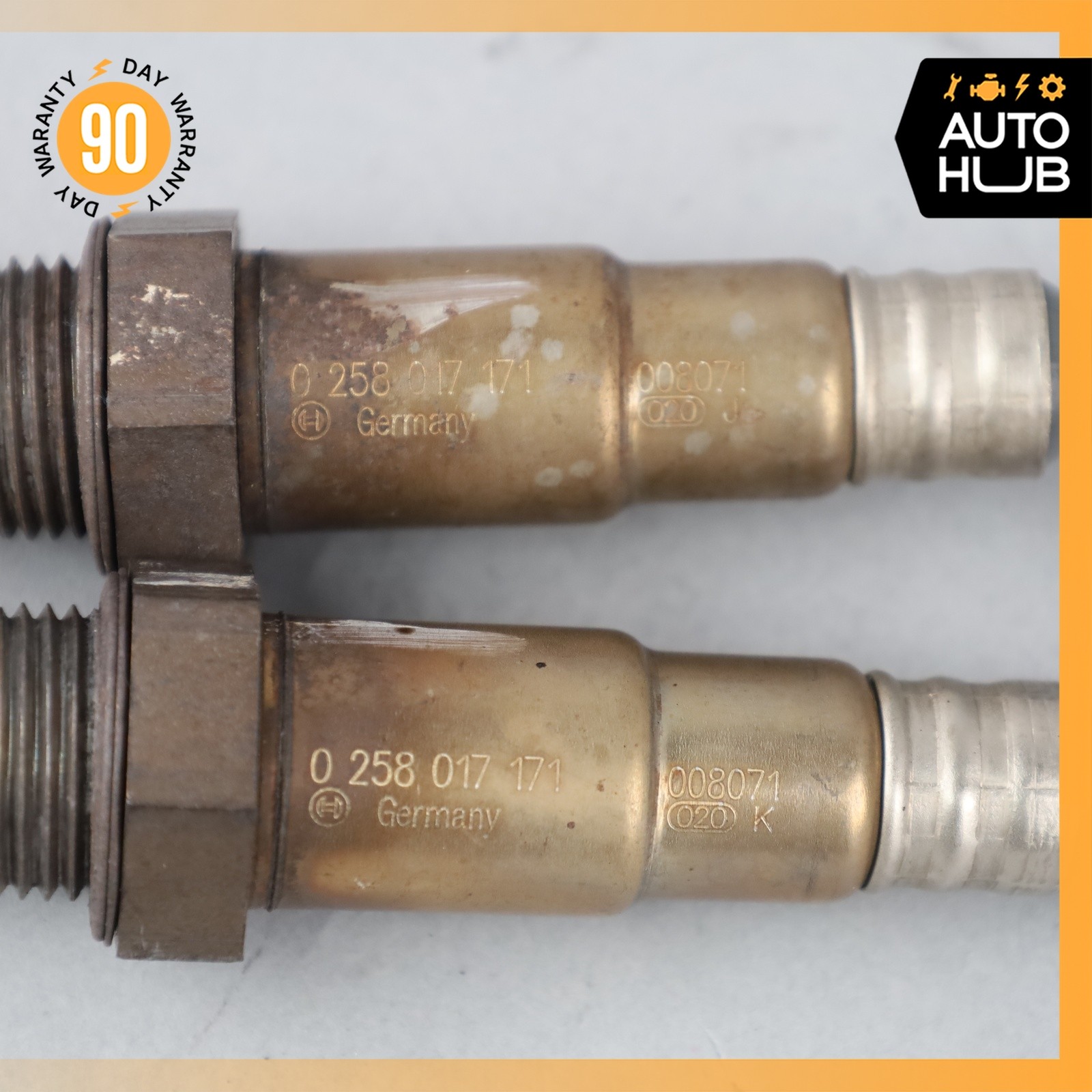 04-19 Maserati GranTurismo M145 Oxygen O2 Sensor Lambda Set of 4 OEM