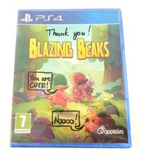 Blazing beaks playstation 4 PS4 neuf blister avec training book bonus + dédicace